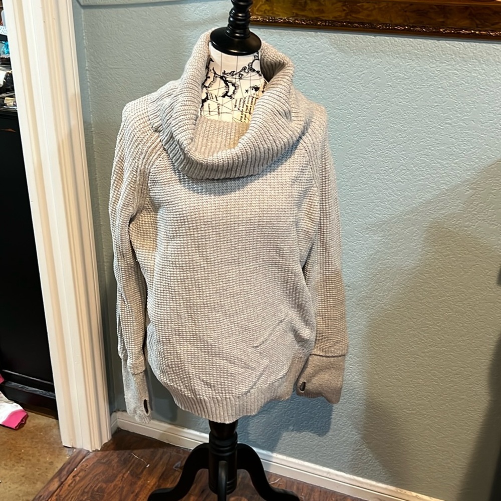 Cowl neck sweater